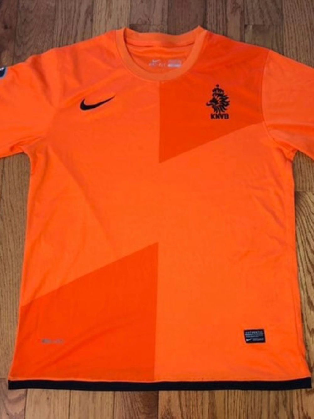 Netherlands 2012 Euro Qualifiers Nike Jersey Size Large